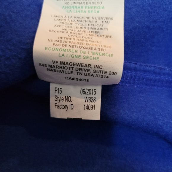 NWT  Majestic Fan Fashion Women's S   KC Royals  Sweatshirt   Top   Blue - Picture 11 of 11